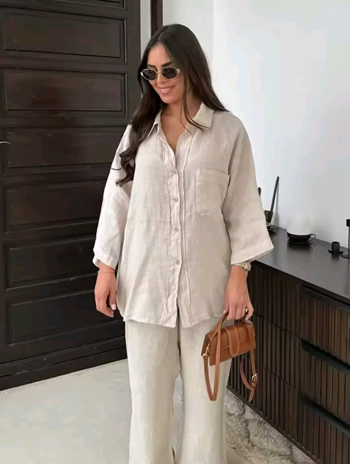 Ensemble Maldives blanc cassé